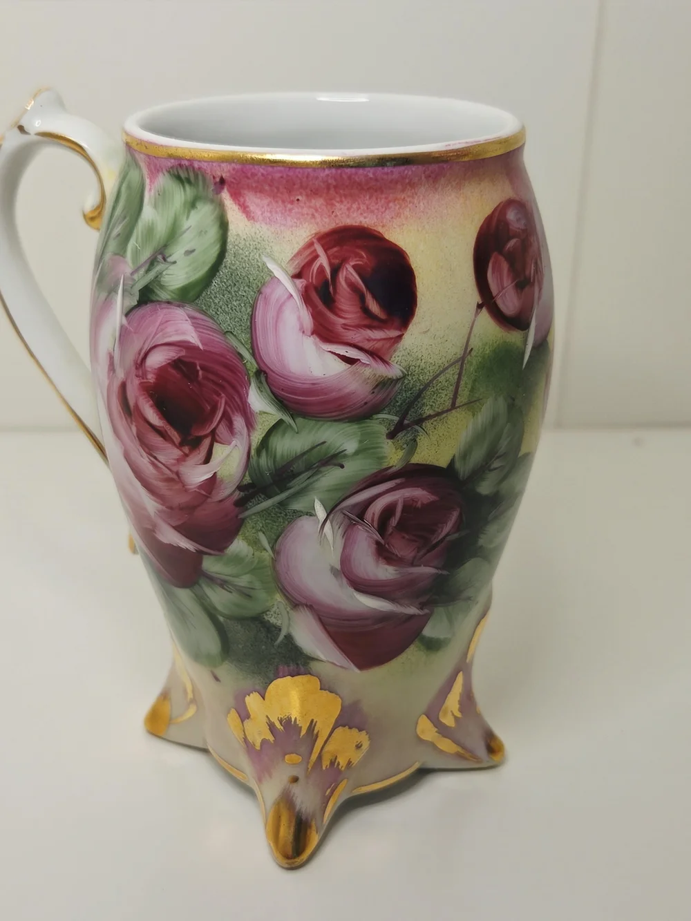 Antique Nippon Hand Painted Porcelain Cider Set - 14